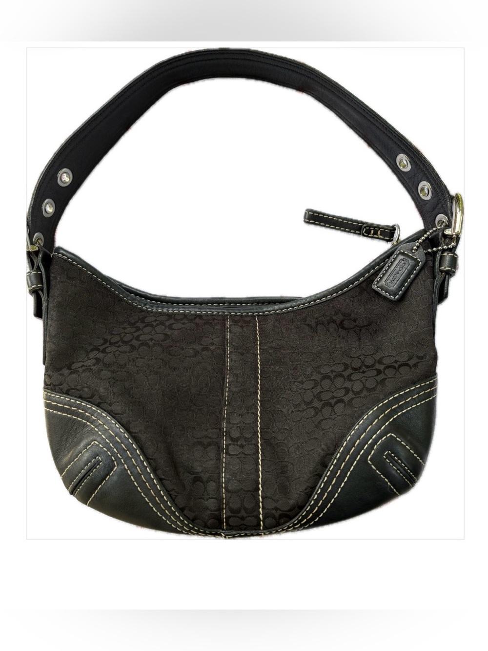 COACH Mini SoHo black bag